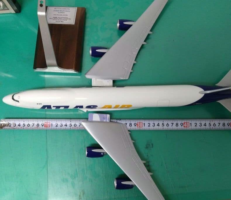ATLAS AIR 航空機ジャンボ貨物機モデル 1/144　PACMIN社製