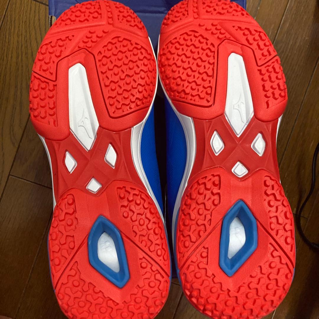 テニスシューズ　27.5cm　ウェーブエクシード　LIGHT WIDE OC