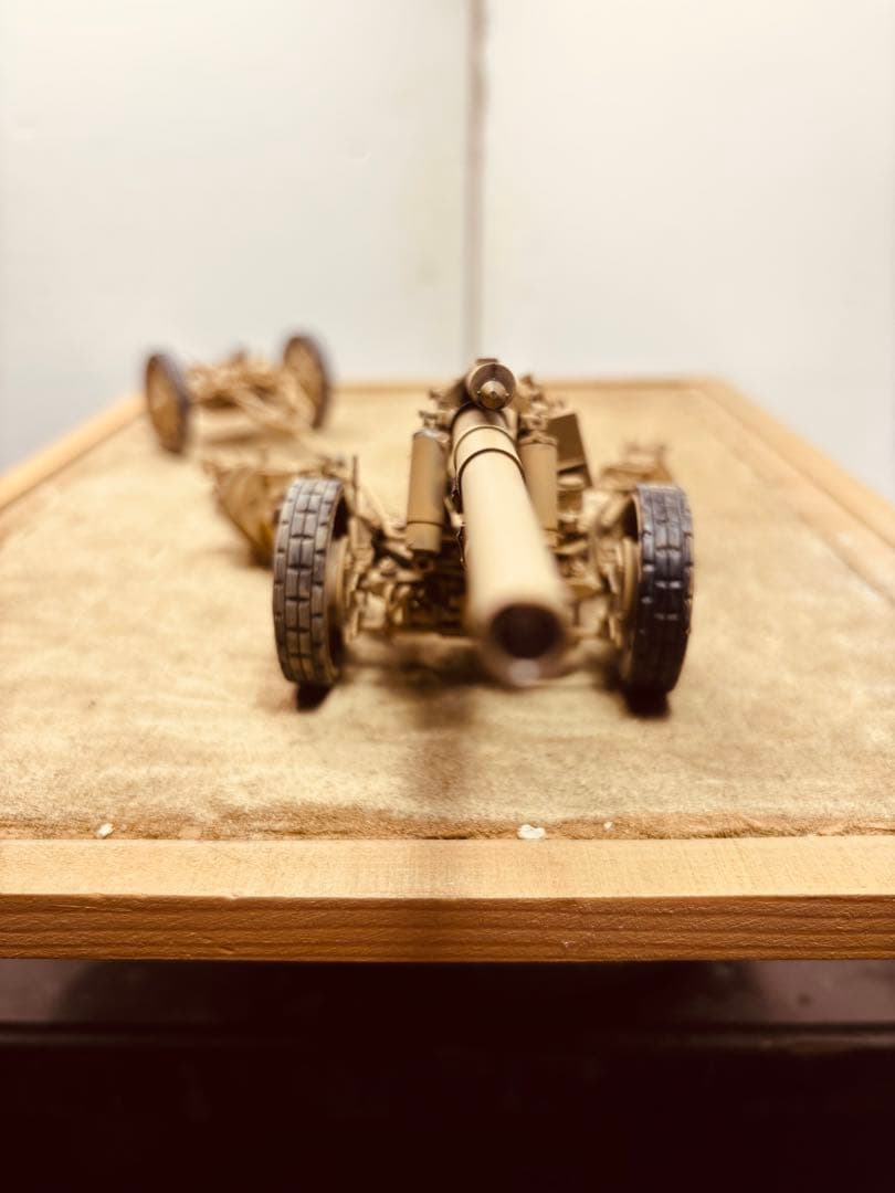 1/35ドイツアフリカ軍団150mm榴弾砲　8トンハーフトラック