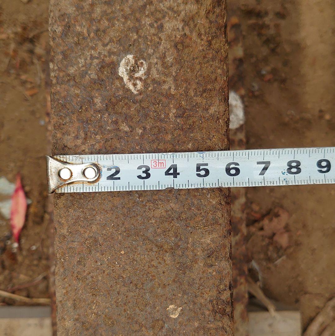 鉄道 軌条 線路 30kg レール ？ 本物 鉄 引取希望 金床 鉄骨 引取