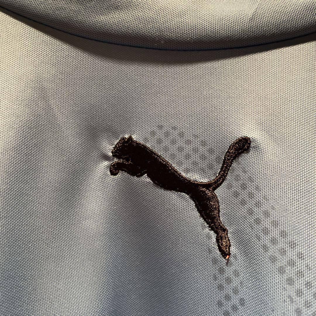 【実使用】PUMA×ウルグアイ代表/透かし太陽デザイン/No10長袖ユニフォーム