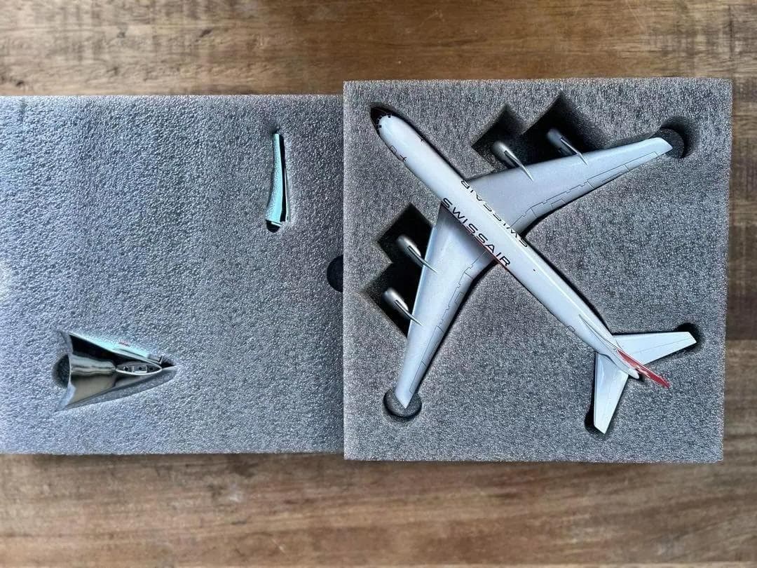 SWISSAIR スイスエア　Douglas DC-8-53　ヘルパ　1/200