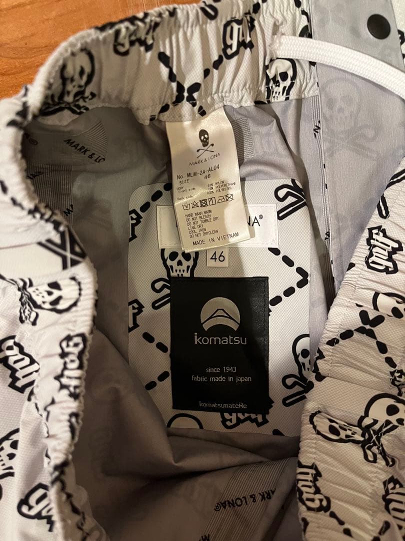 雨の日必見！早い者勝ち！完売超美品マークアンドロナ　2WAYレインウェアパンツM
