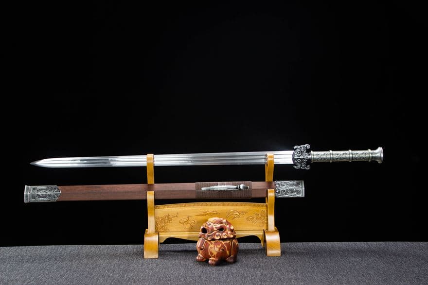 滅魂古剣-高性能マンガン鋼 古兵器 武具　刀装具　日本刀　模造刀 居合刀