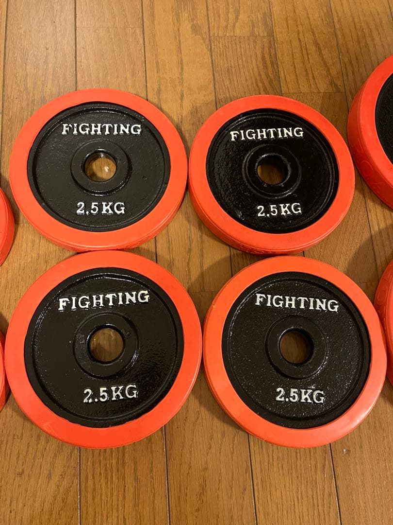 ファイティングロード バーベル シャフト プレート