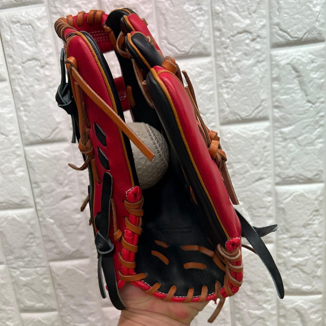 【美品】野球 グローブ 一般 軟式 外野手用 アイピーセレクト