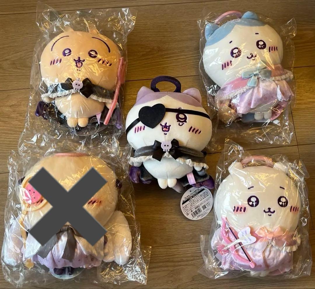 ちいかわ　てんし&あくま　ぬいぐるみS 4体セット