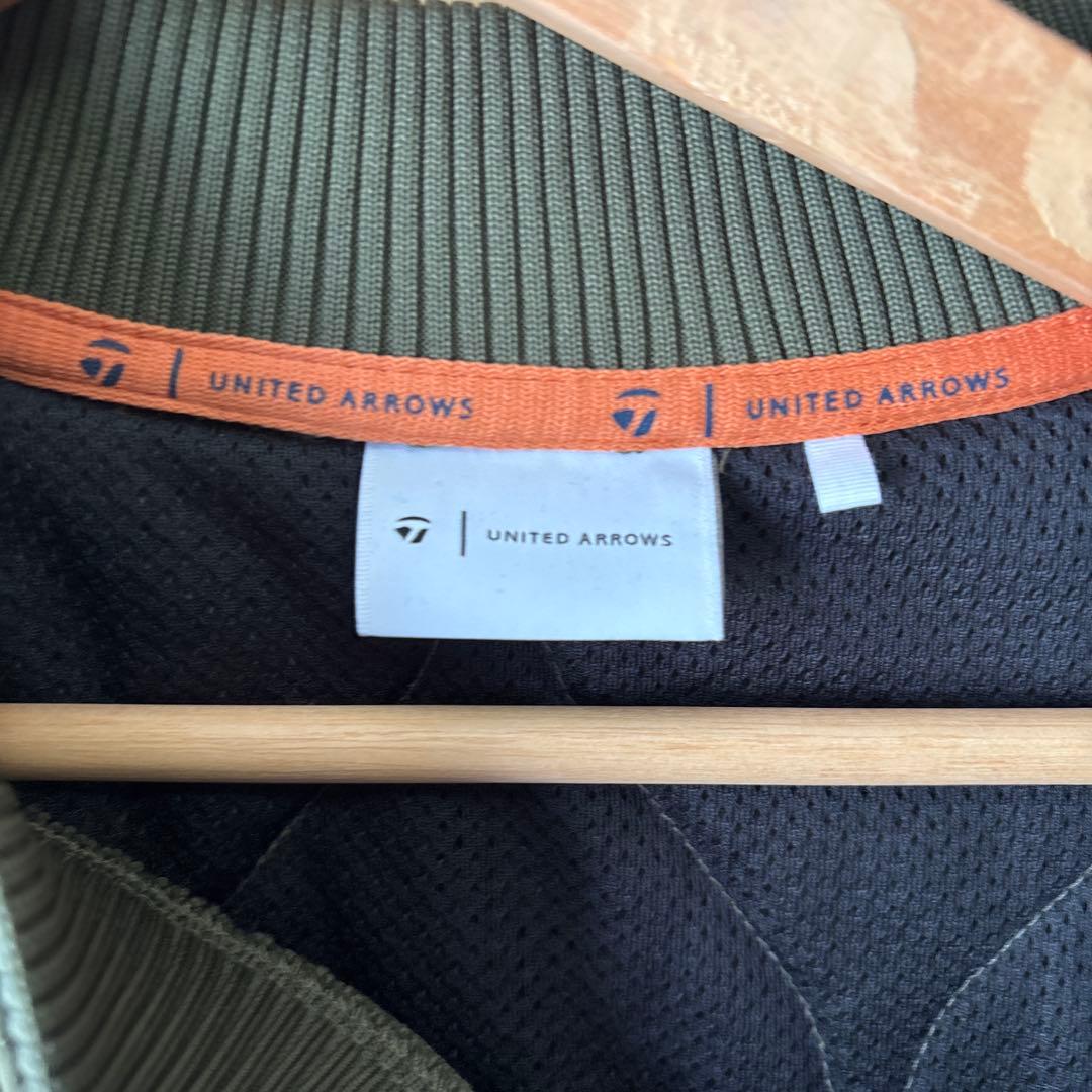 別注TaylorMade×UNITED ARROWSキルティング プルオーバー