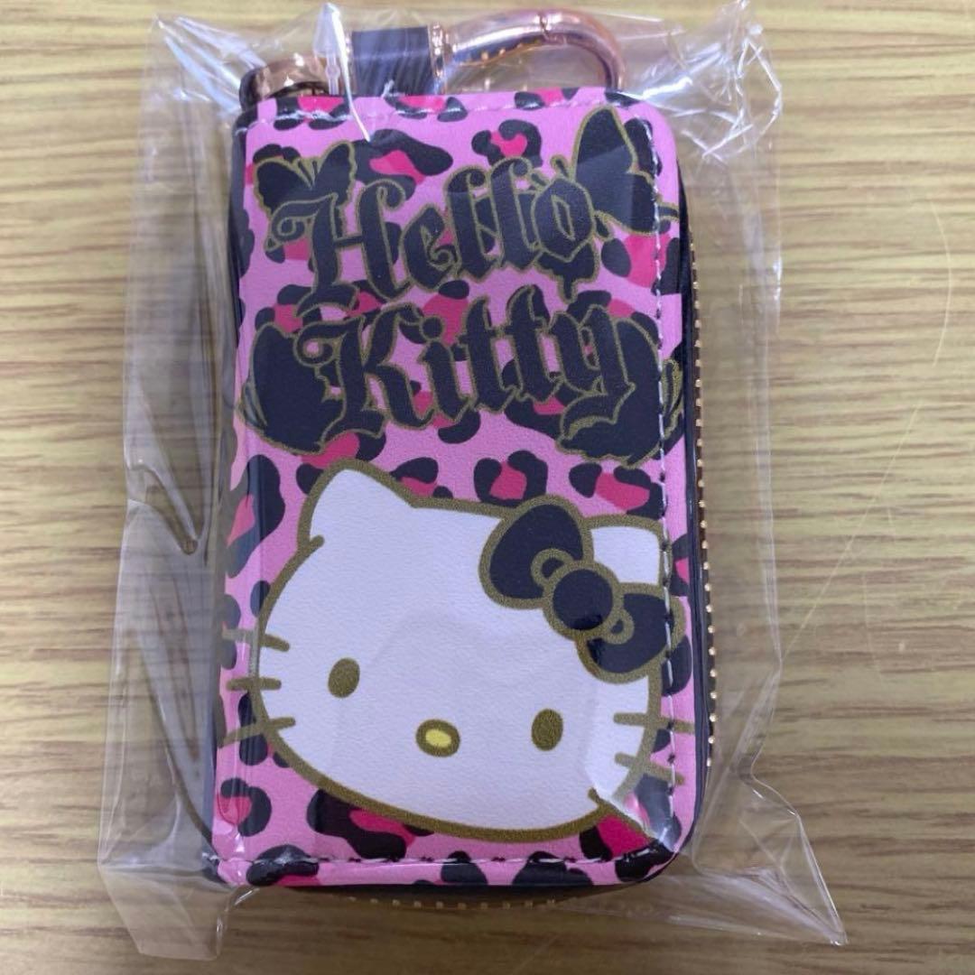サンリオ　キティ　ギャル　ヒョウ柄　キーケース　ぬいぐるみ　バッグ　保冷バッグ