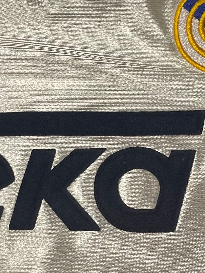 アディダスレアルマドリード周年記念ホームユニフォームTeka 復刻版 99/00