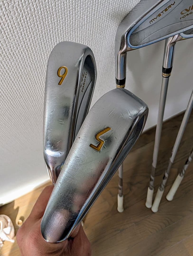 レフティ　ミステリー　 アイアンセット　5-ｐ　MYSTERY FORGED