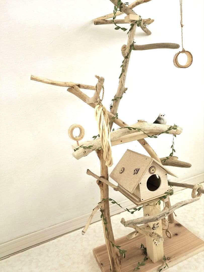 バードアスレチック63 流木 バードジム　バードトイ