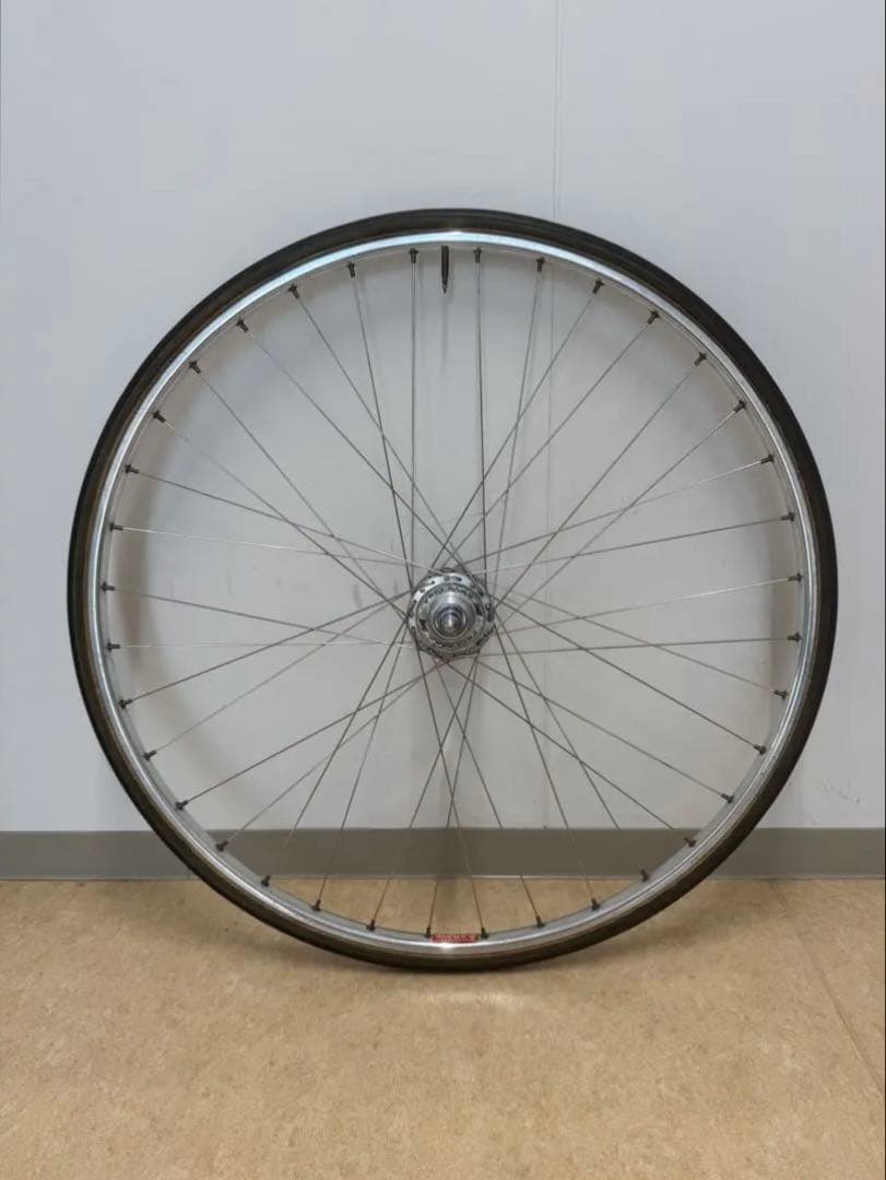 競輪 完組ホイール後輪 SUZUE PROMAXハブ・アラヤGOLDリム