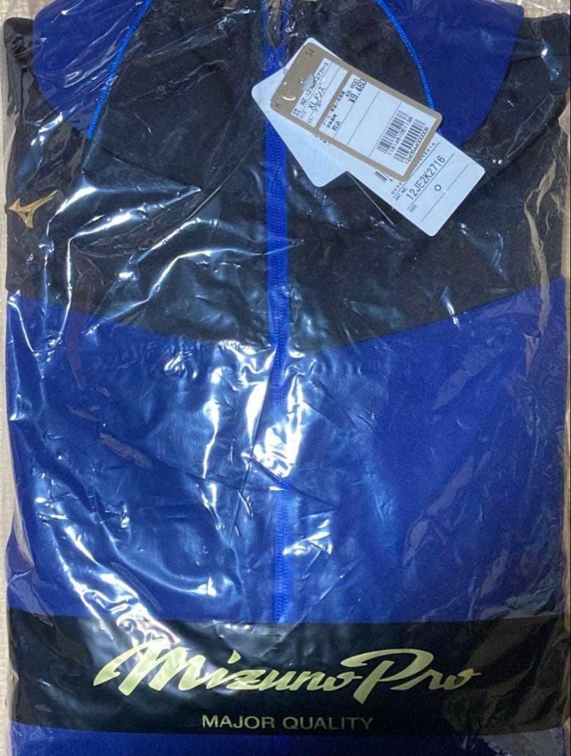 ミズノ プロ XLサイズ ジャケット ブルー