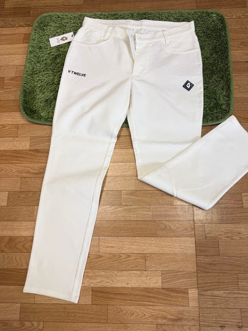 新品正規品【V12/XL】STYLE PANTSテーパードパンツストレッチゴルフ