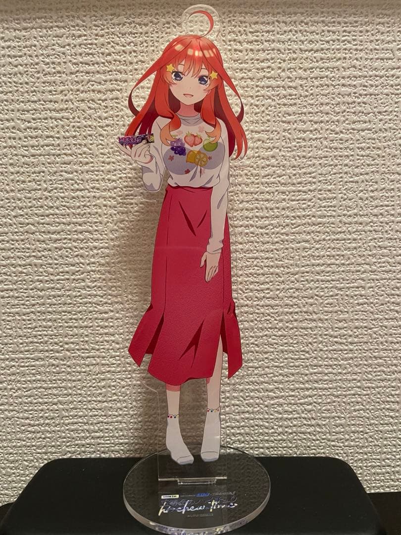 五等分の花嫁 アクリルスタンド ハイチュウ 中野五月