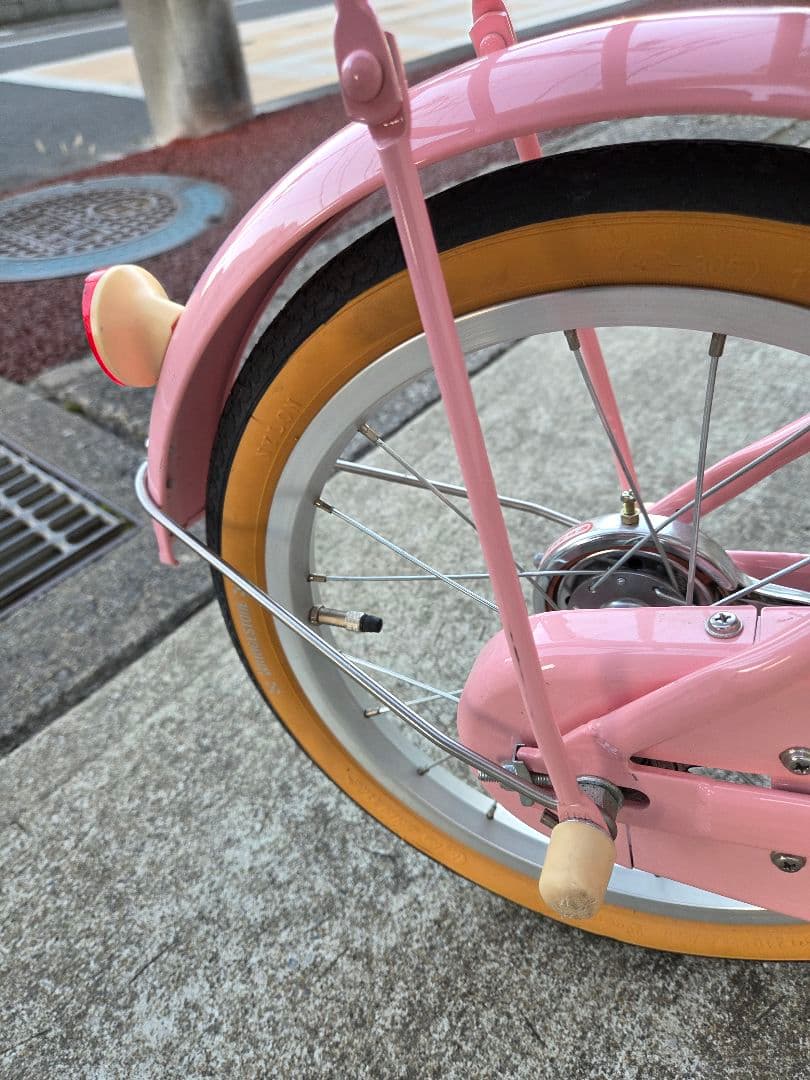 【引取限定】ブリヂストン ハッチ ピンク子供用自転車 キッズ 16インチ
