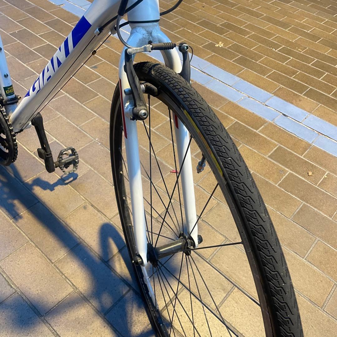 【極美品】 ジャイアント クロスター Sサイズ 2×8 タイヤとチェーン新品