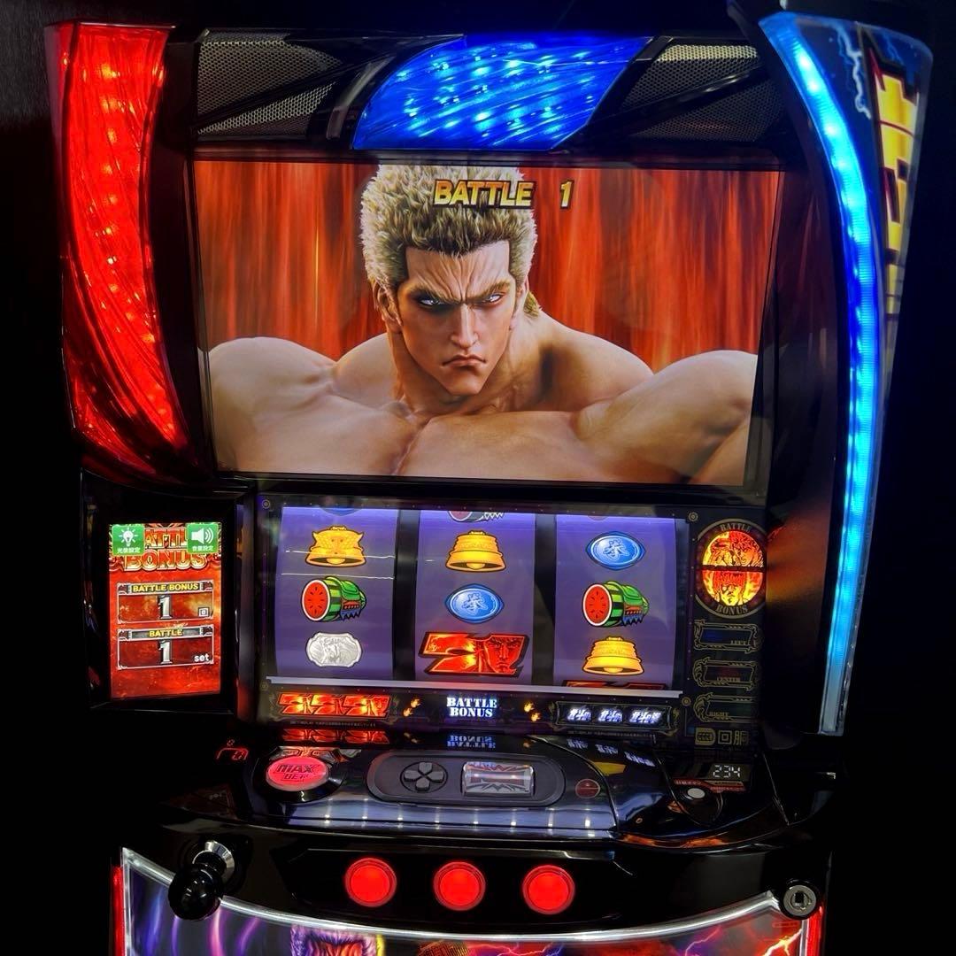 スマスロ「北斗の拳 」拳王パネル　送料無料　パチスロ実機