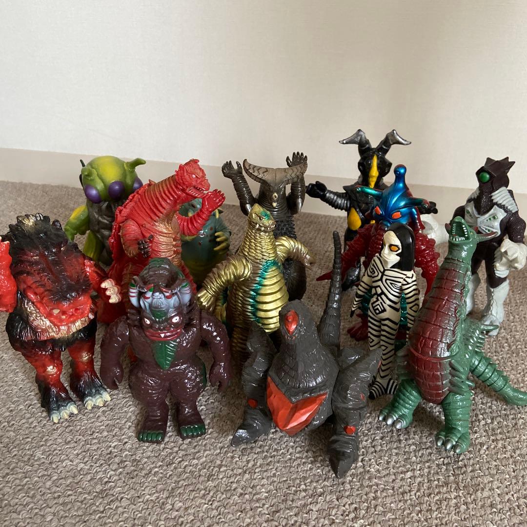 昔のウルトラ怪獣まとめ売り13体