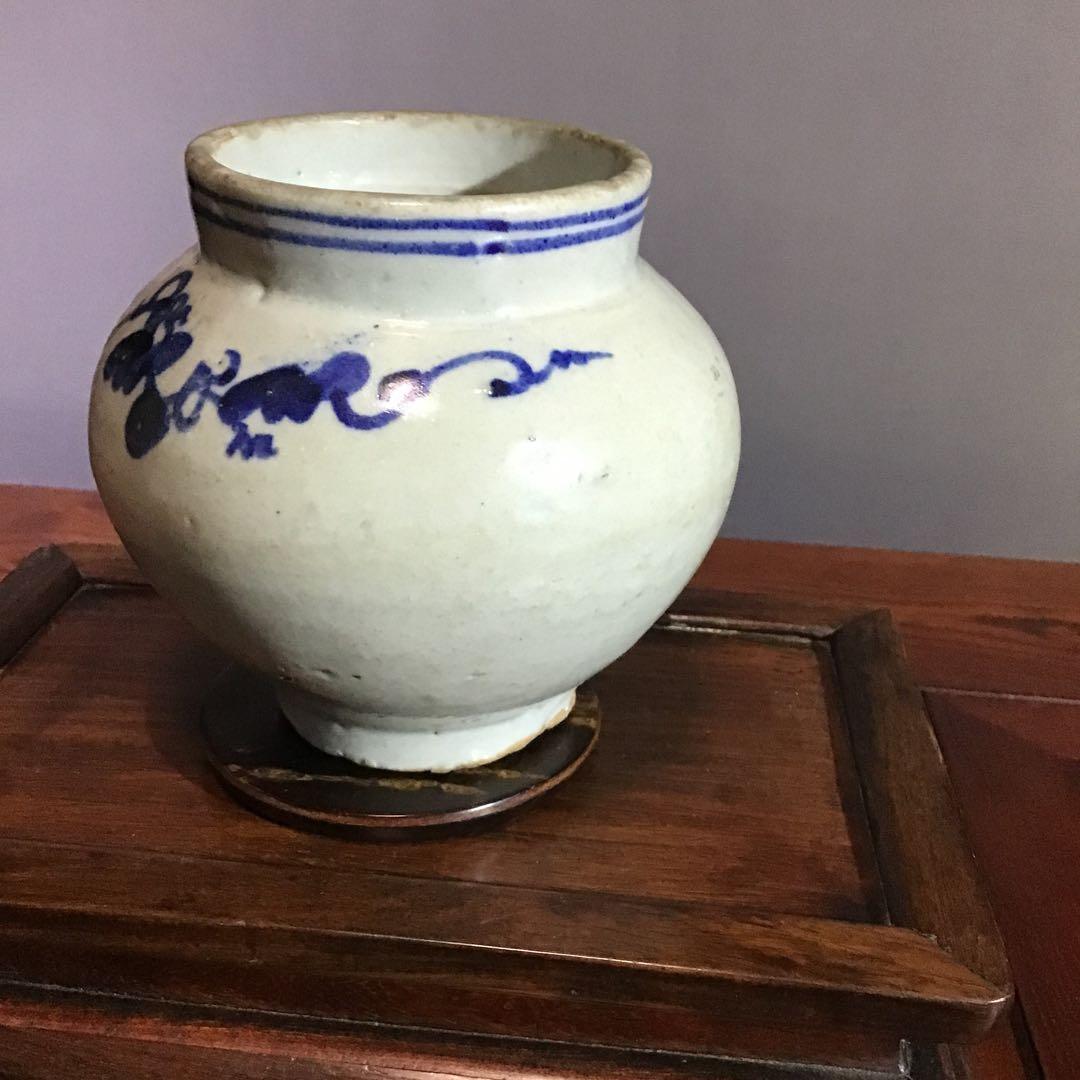 李朝　小壺　No55