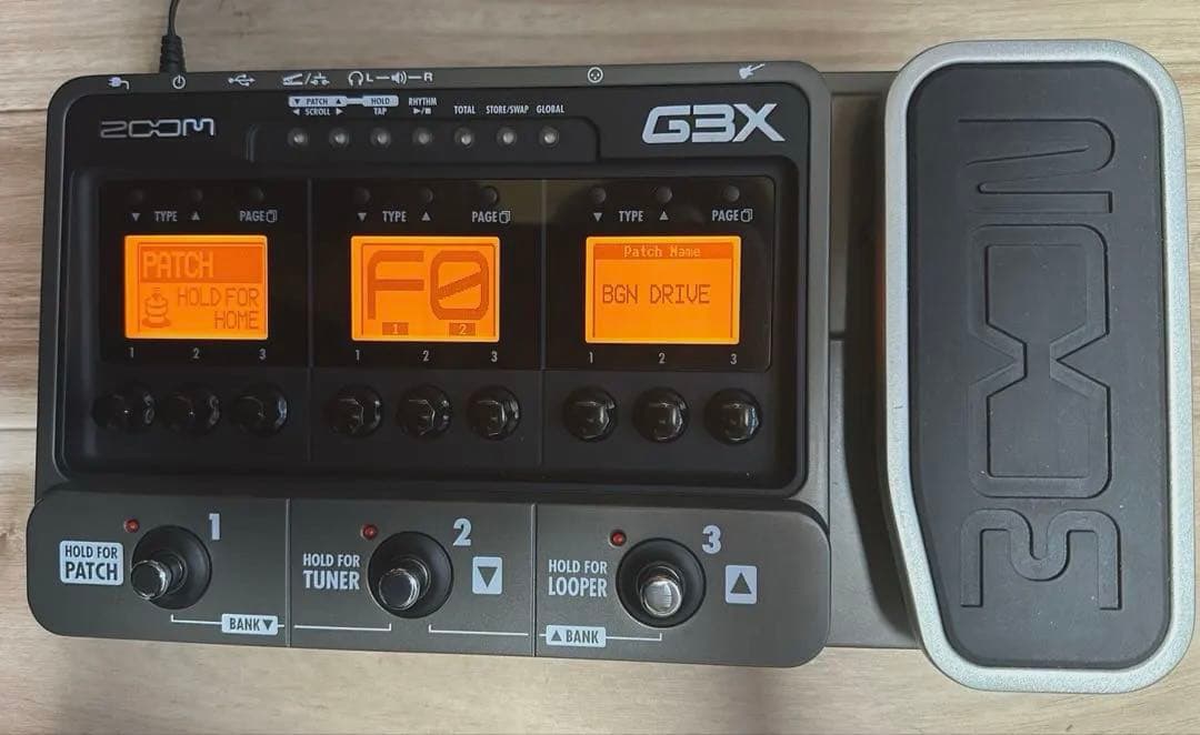 Zoom G3X ギター マルチエフェクター