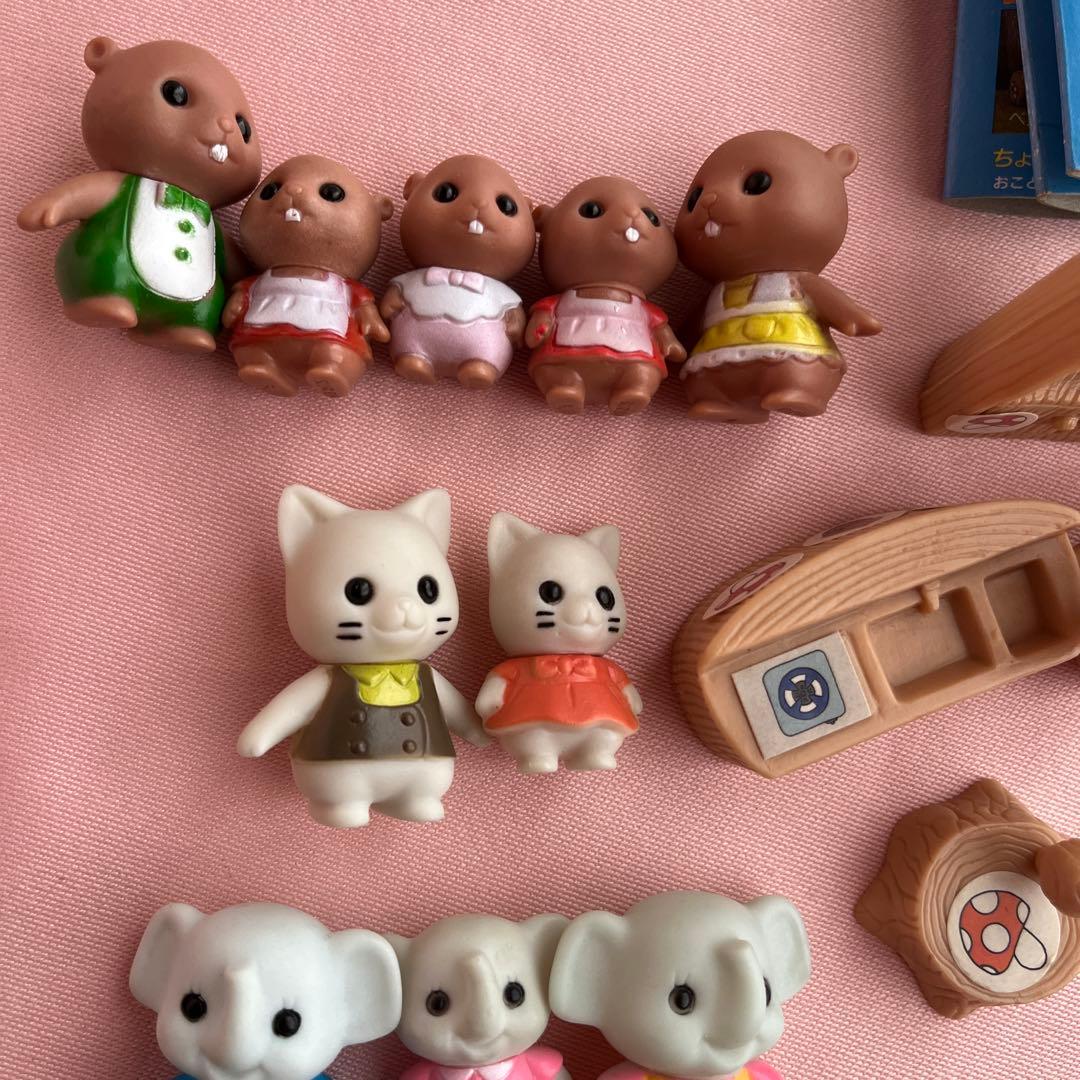 1988 昭和　レトロ　ちょこちょこかぞく　バンダイ　玩具 ブルーベリーファーム