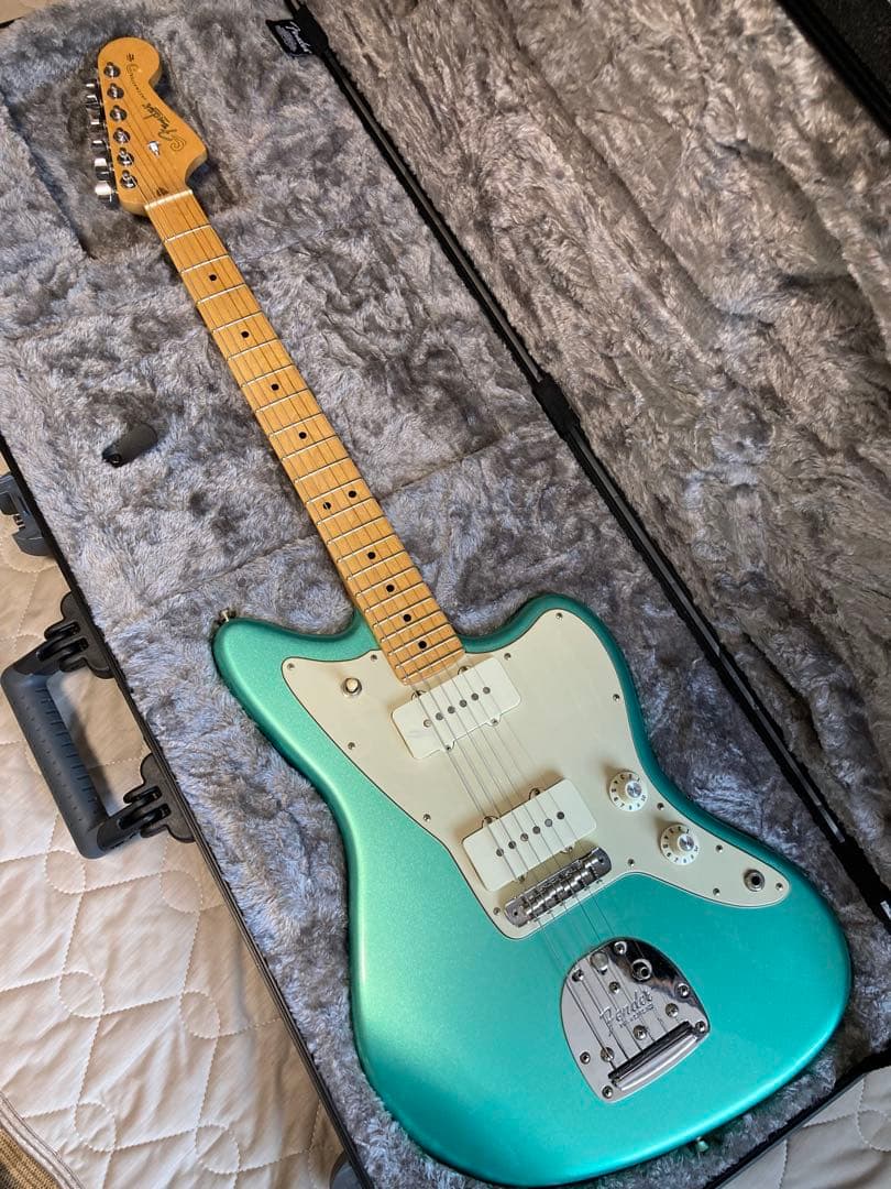激鳴りFender USA ジャズマスター Mystic Seafoam