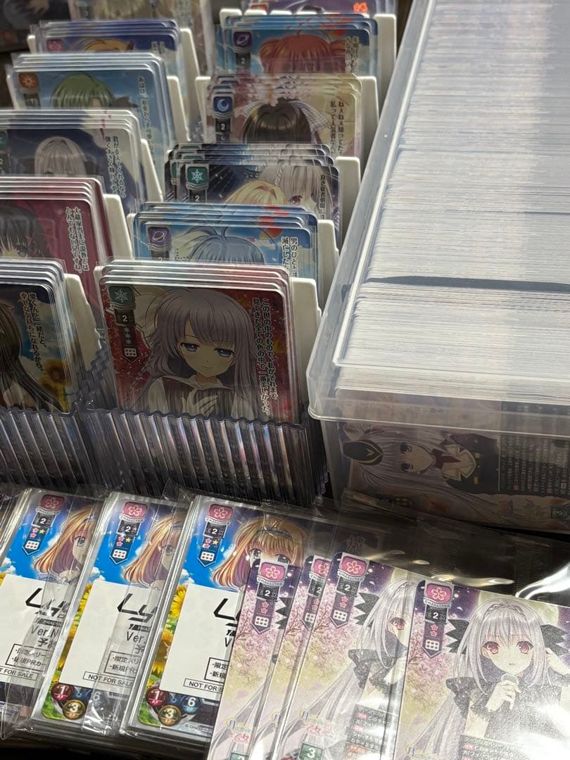 リセ navel SR以下4コン　プロモ4枚　スリーブ 4枚　セット