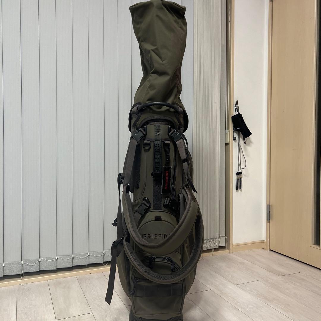BRIEFING 大型キャディバッグ オリーブ