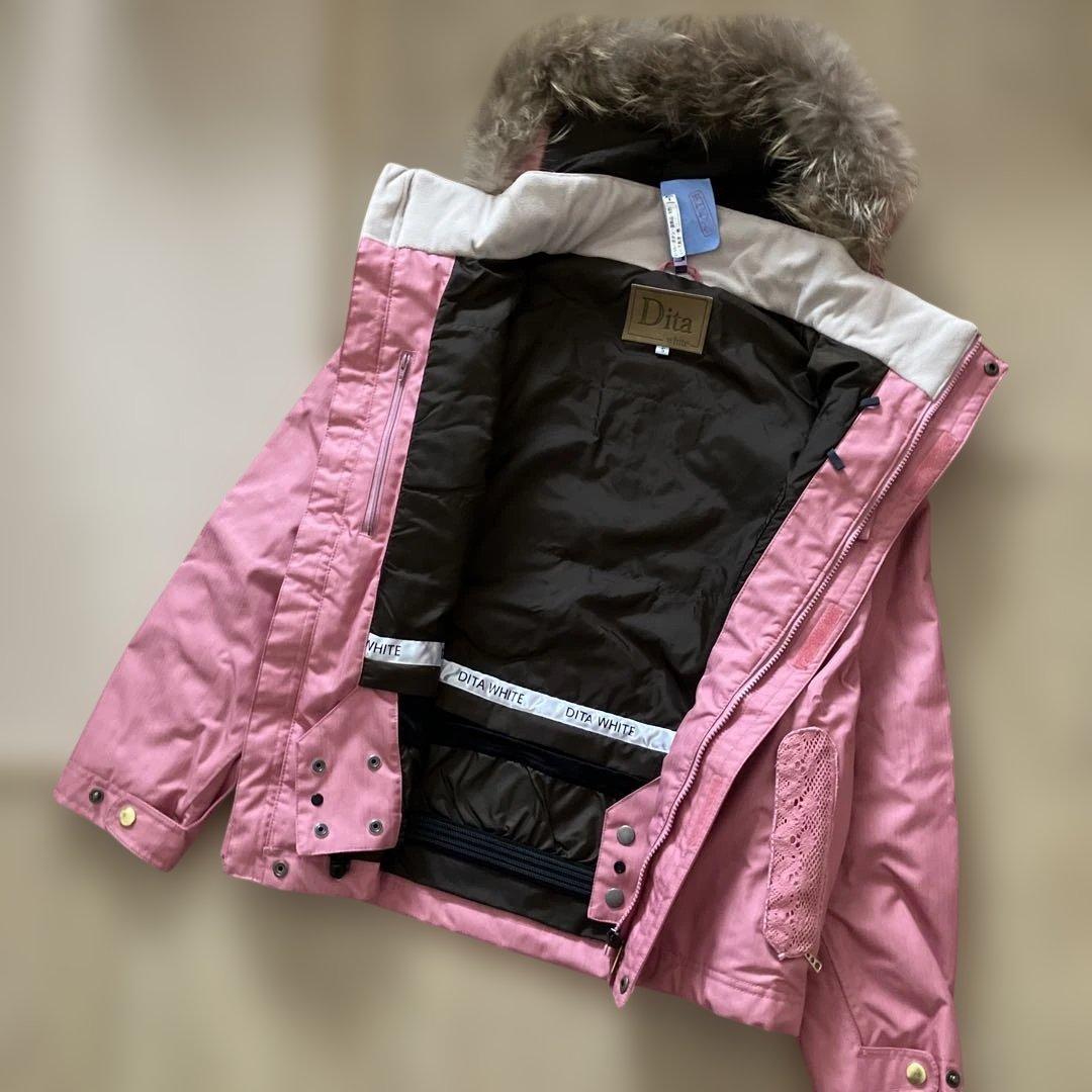 ◾️スノボウェア◾️ 上下セット(グローブおまけ) ｜Dita White｜レア♡