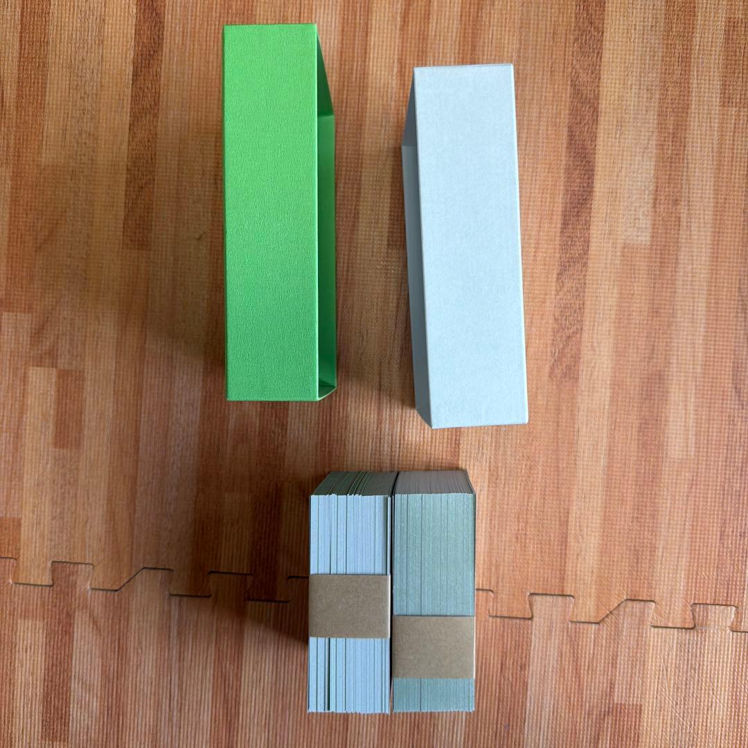 蔵出し限定セール！7set送料込 大判無地かるた100枚入り 計700枚