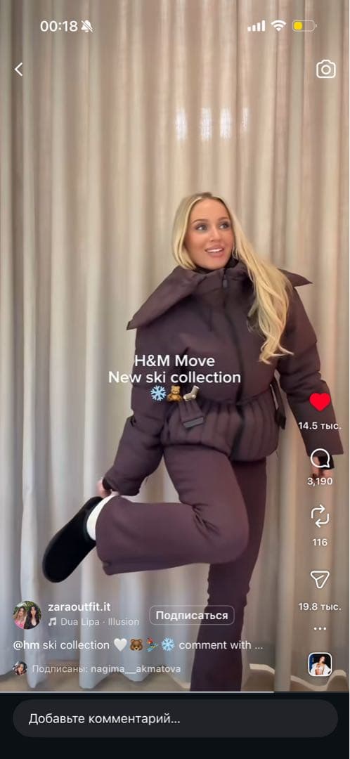 ダークパープル フード付きダウンジャケット