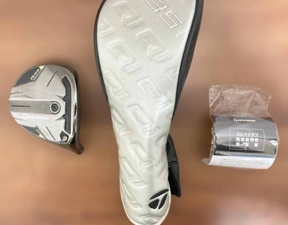 Qi35 フェアウェイウッド 5W（5番ウッド）　テーラーメイド保証書、カバー付