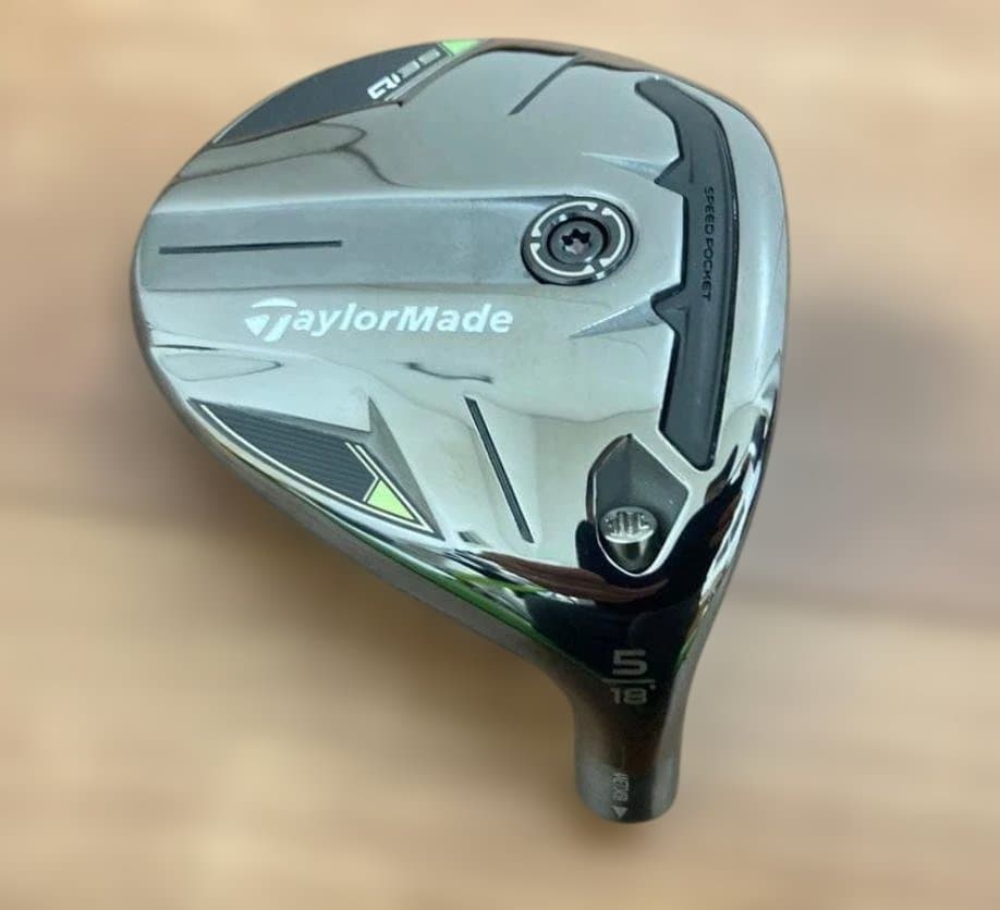 Qi35 フェアウェイウッド 5W（5番ウッド）　テーラーメイド保証書、カバー付