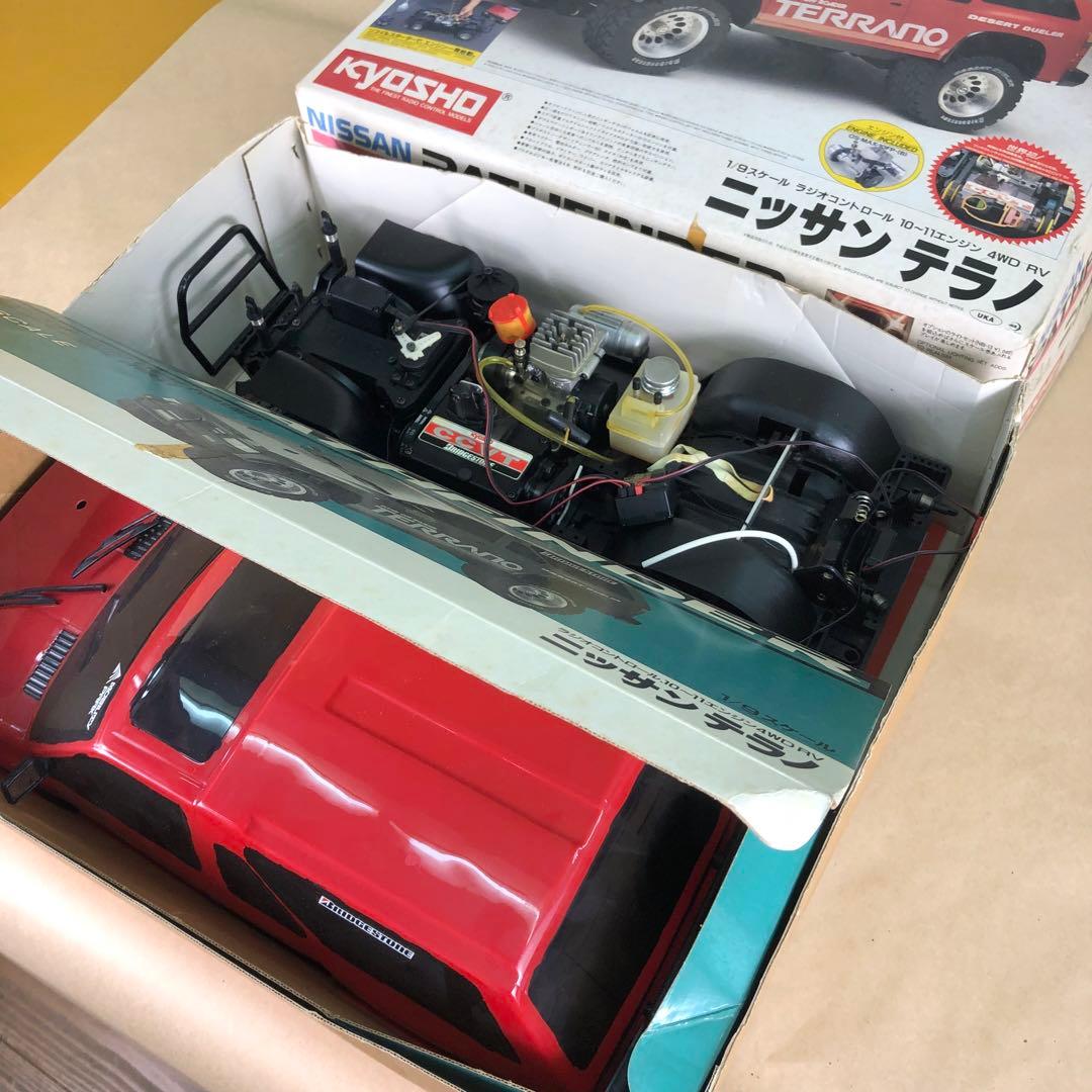 【絶版】京商 1/9 4WD エンジンカー 日産 D21 テラノ 動作未確認