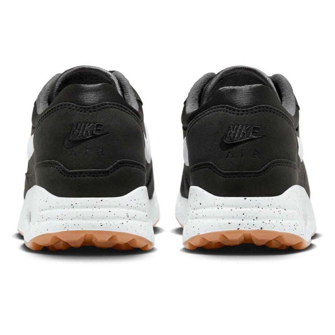 ナイキ ゴルフ 25.5cm エアマックス 1 シューズ スパイク 靴 黒