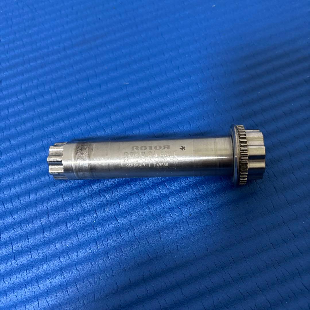 ROTOR 24mm軸クランクセット170mm 52-36T パワーメーター付き