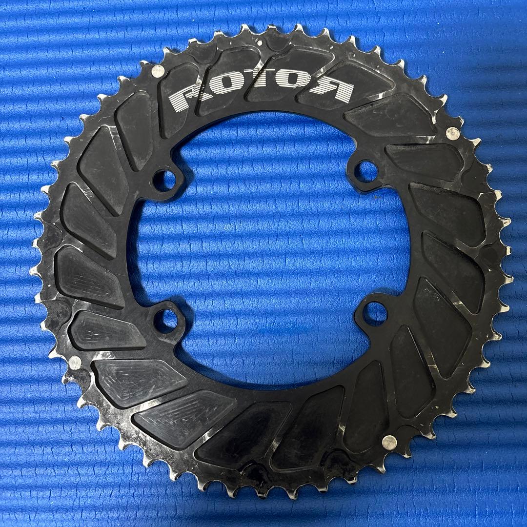 ROTOR 24mm軸クランクセット170mm 52-36T パワーメーター付き