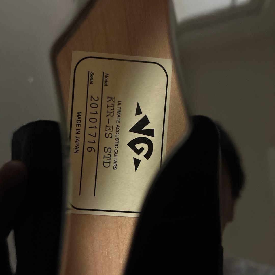 レア極美品　VG KTR-ES STD セミアコ ES-335タイプ 調整済み