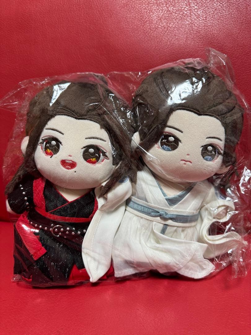 魔道祖师 陈情令陳情令 忘羡ぬいぐるみ 服付き　蓝湛魏无羡