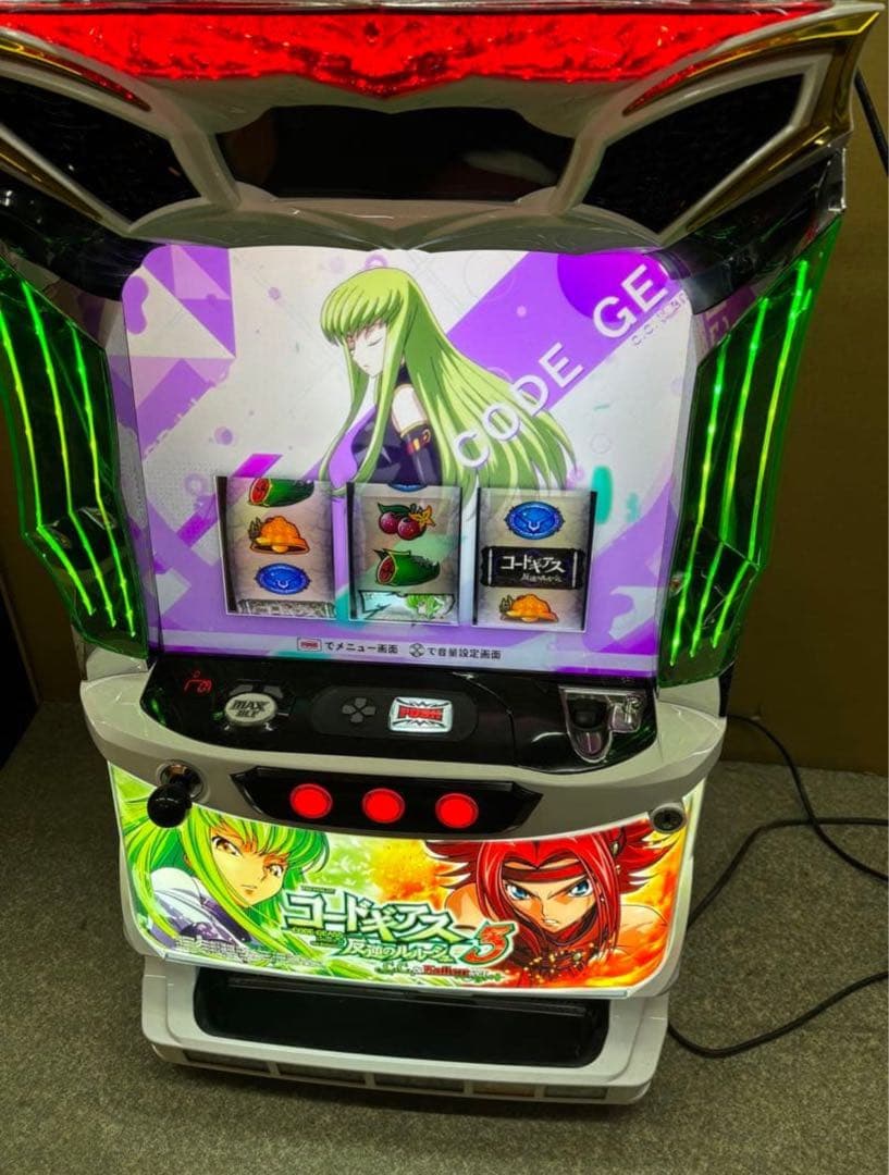 6号機 コードギアス3C.C. 実機 家庭用フルセット！