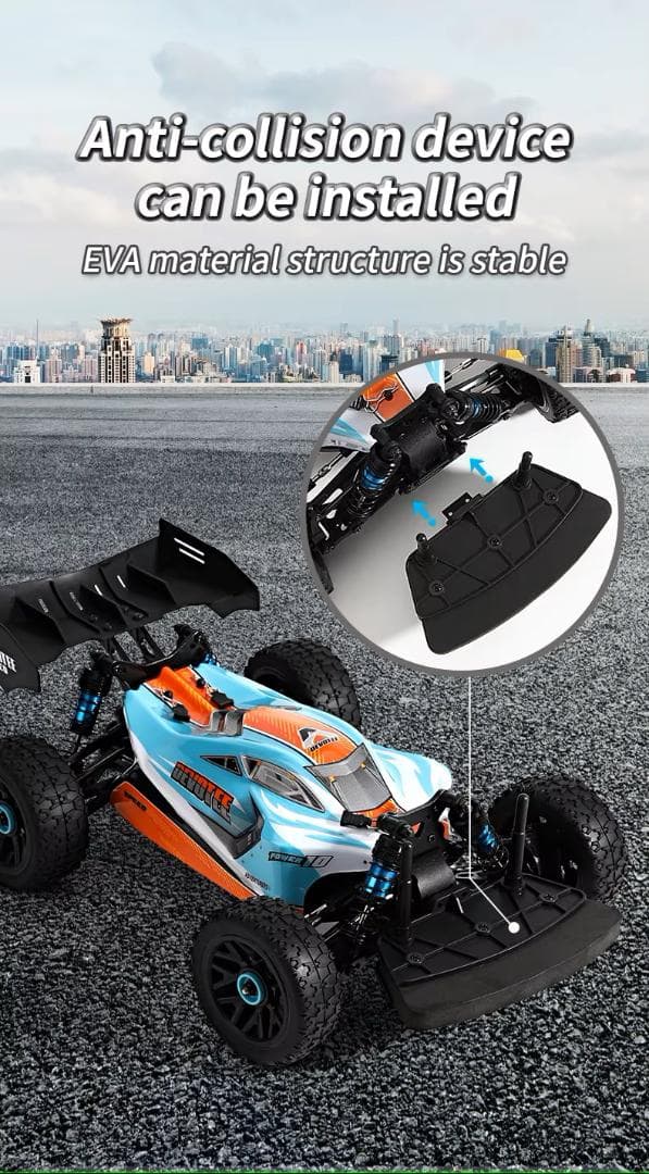 【ジャンク新品】XDKJ-001 BLUE 95km/h 3S 2800mAh①