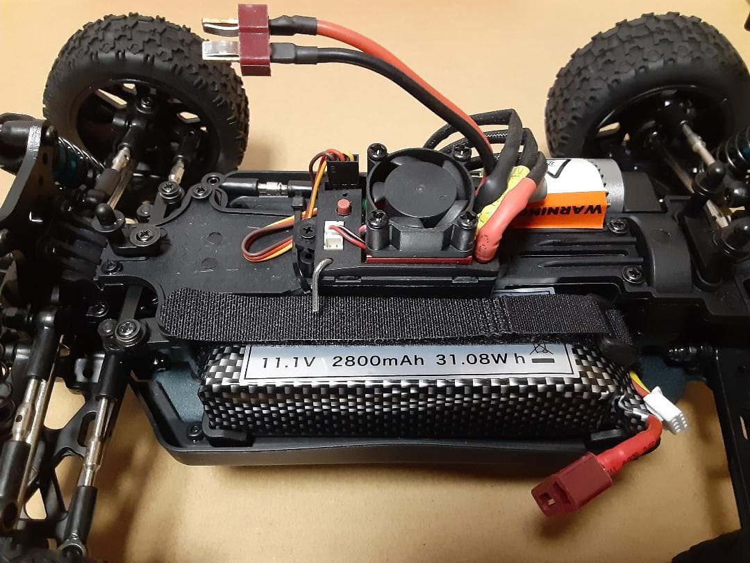 【ジャンク新品】XDKJ-001 BLUE 95km/h 3S 2800mAh①