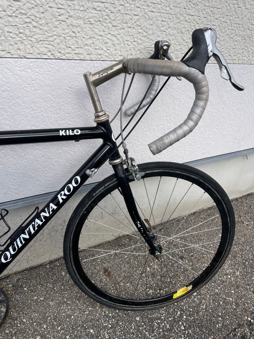 アルミ　ロードバイク　ホイール無し