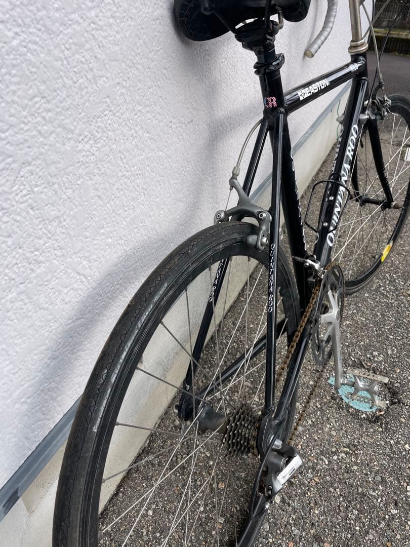 アルミ　ロードバイク　ホイール無し