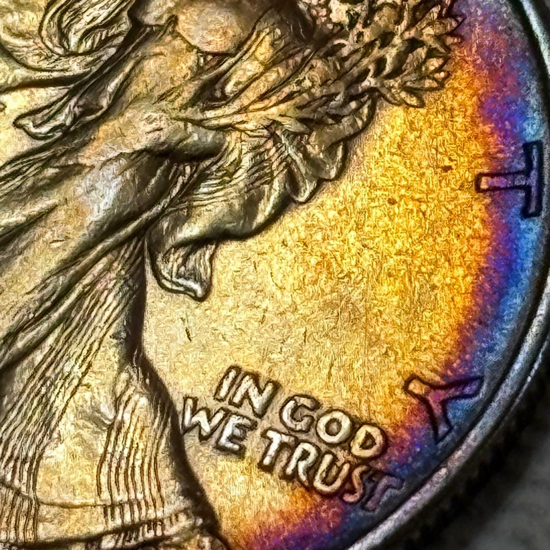 1943年 ウォーキングリバティ銀貨