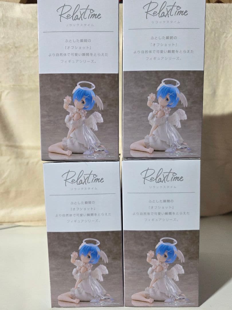 Rem Sweet Angel Ver. Relax time 4体セット