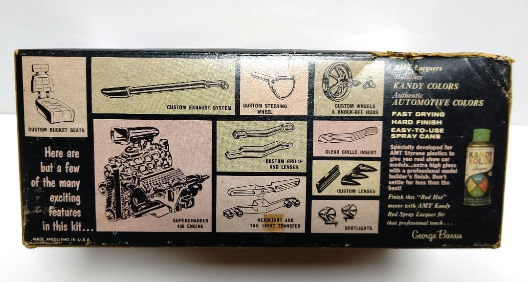 超希少!！ 当時物 未組立 amt '64 シボレー インパラ コンバーチブル