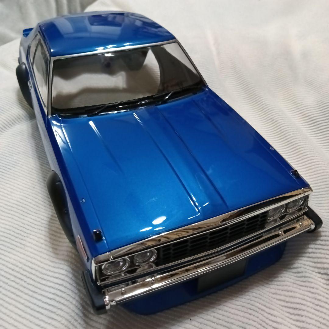 NISSAN SKYLINE ジャパン 1/10 RCカー ボディー ブルー